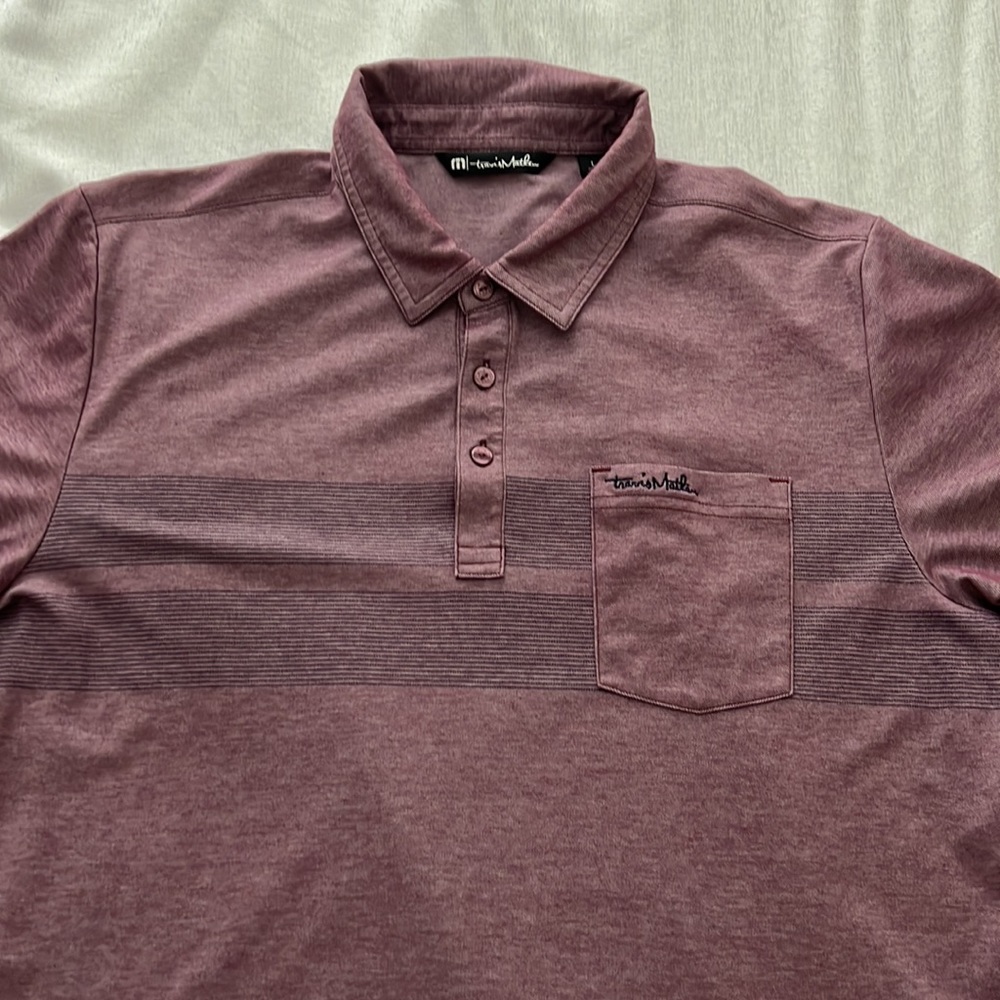 Travis Matthew polo-Size large-no stains or fading - Picture 2 of 5
